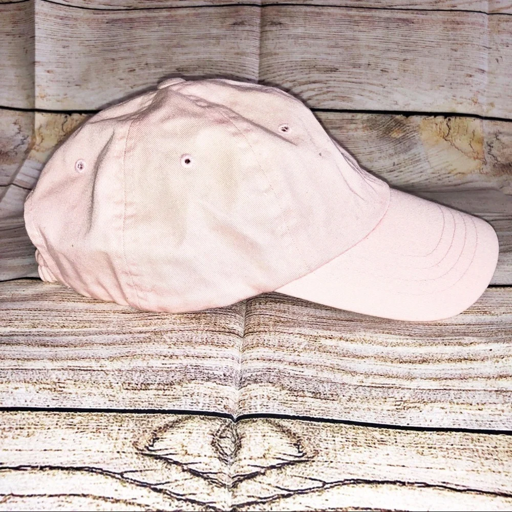 Lady Caps by Magic Headwear Adjustable Hat Pink with Rhinestones